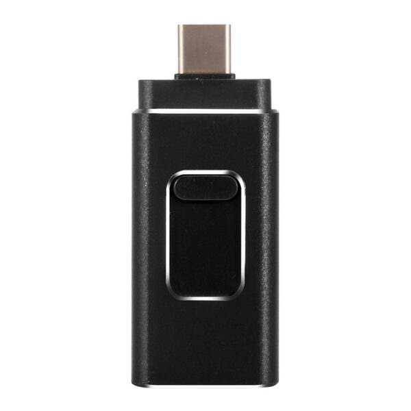 4 IN 1 OTG USB FLASH DRIVE BLACK