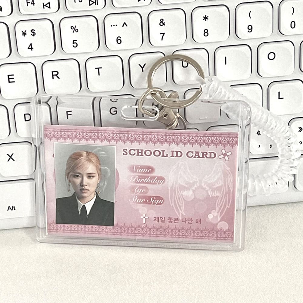 Acrylic Transparent Card Holder 5
