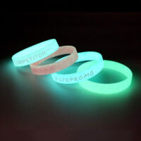 Glow in the on sale dark rubber bracelets