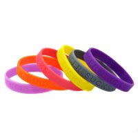 Glow in Dark Silicone Wristband - Greenworks Wristband Printing