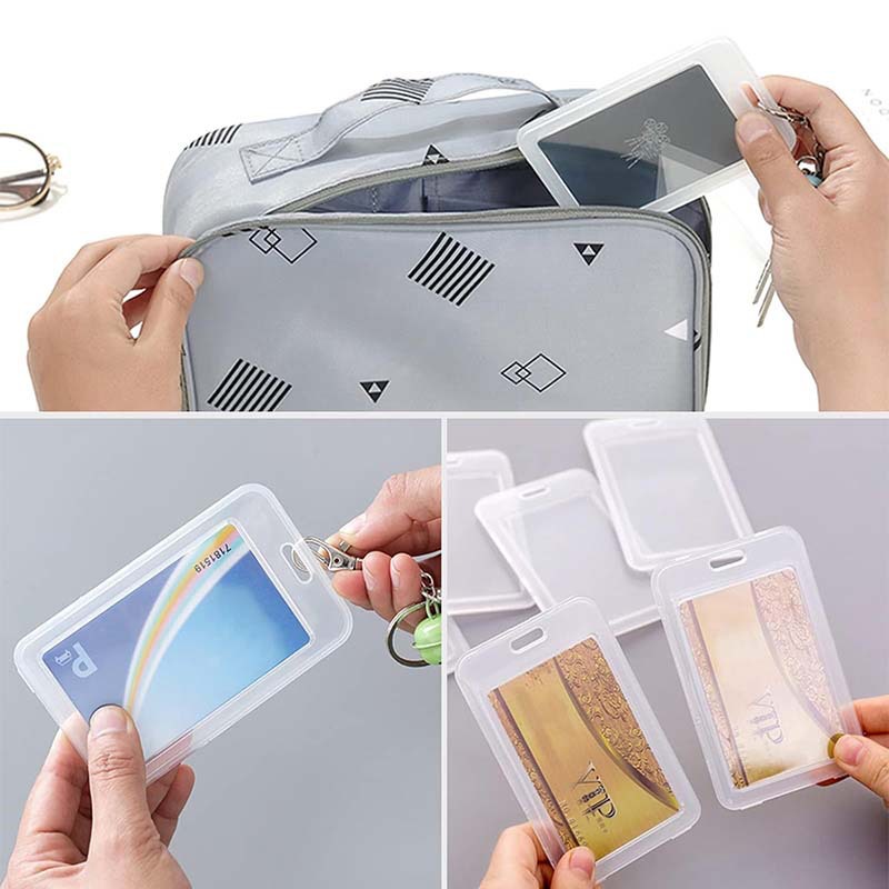 double sided transparent card holder 4