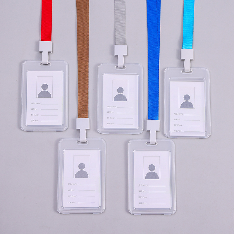 double sided transparent card holder 8