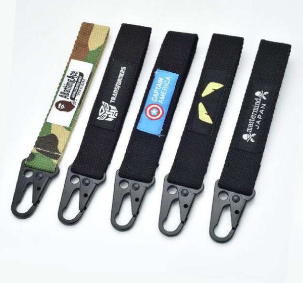 woven-embroidery-carabiner-keychain