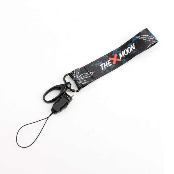 full color fabric keychain
