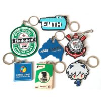 Custom deals rubber keyrings