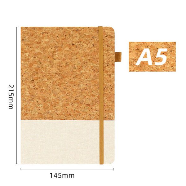 CORK NOTEBOOK BEIGE