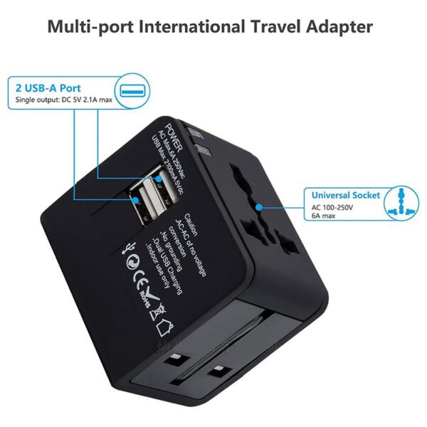 International travel adapter 2