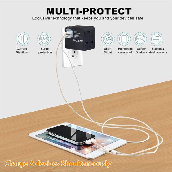 International travel adapter 3