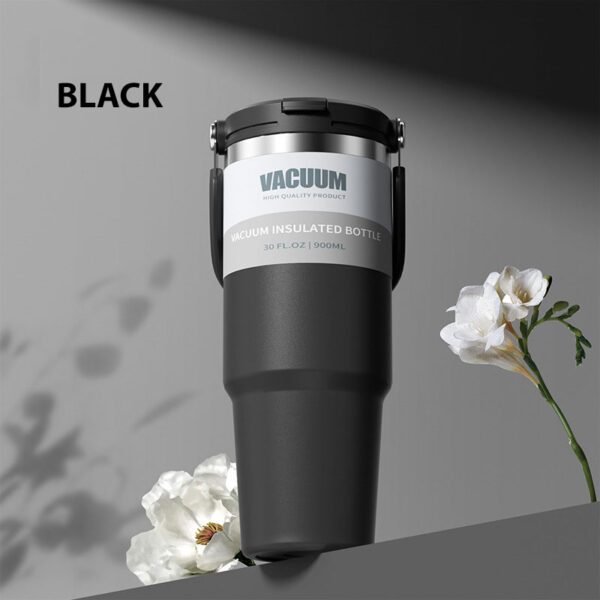 Portable travel mug BLACK