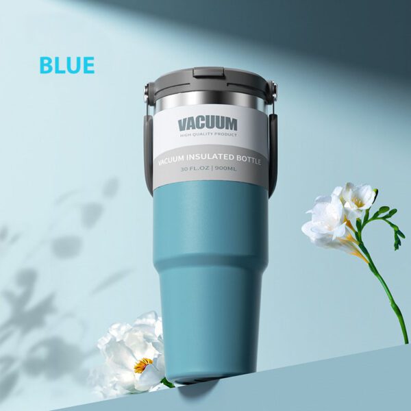 Portable travel mug BLUE