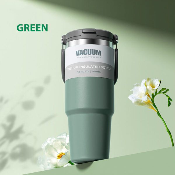 Portable travel mug GREEN