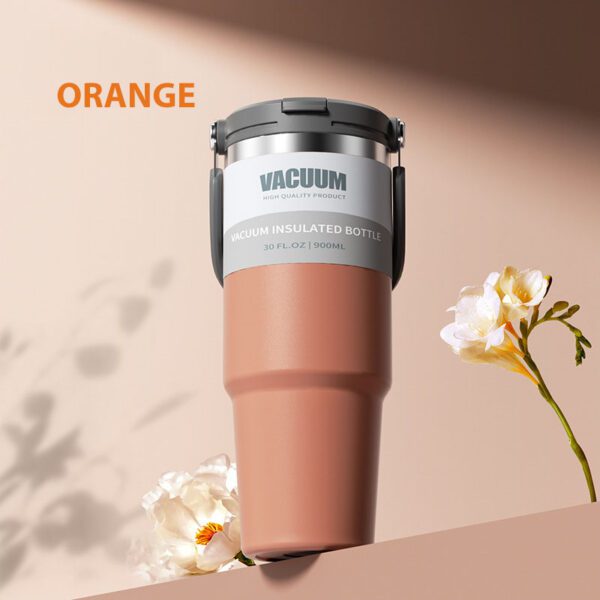 Portable travel mug ORANGE