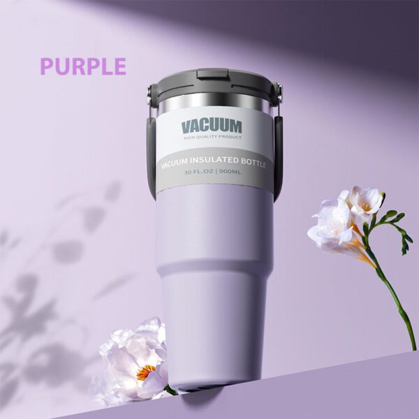 Portable travel mug PURPLE