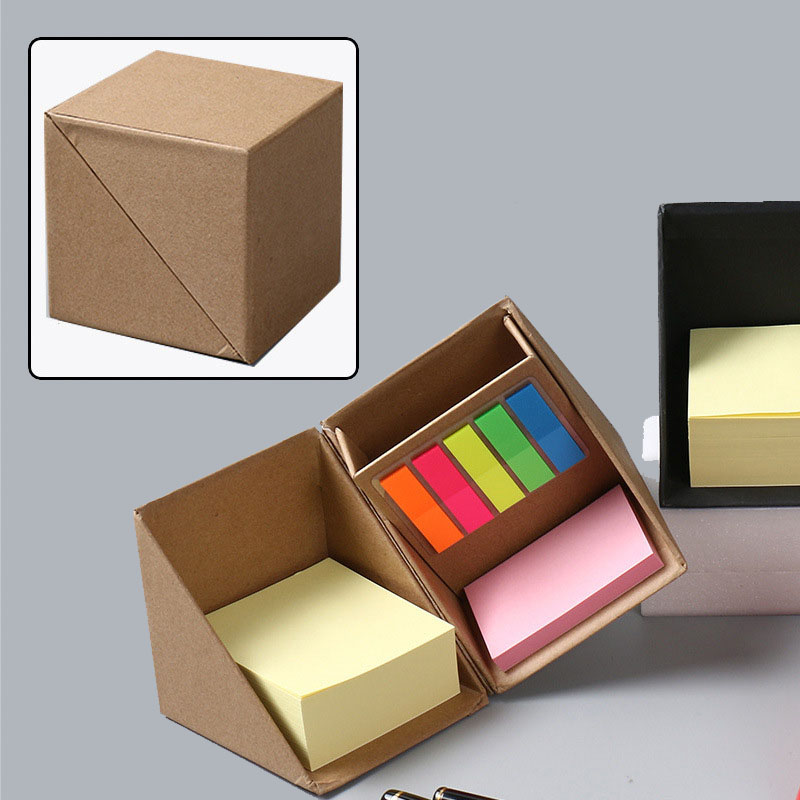 Sticky Memo Box wood