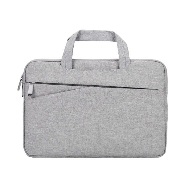 hand carry laptop briefcase grey