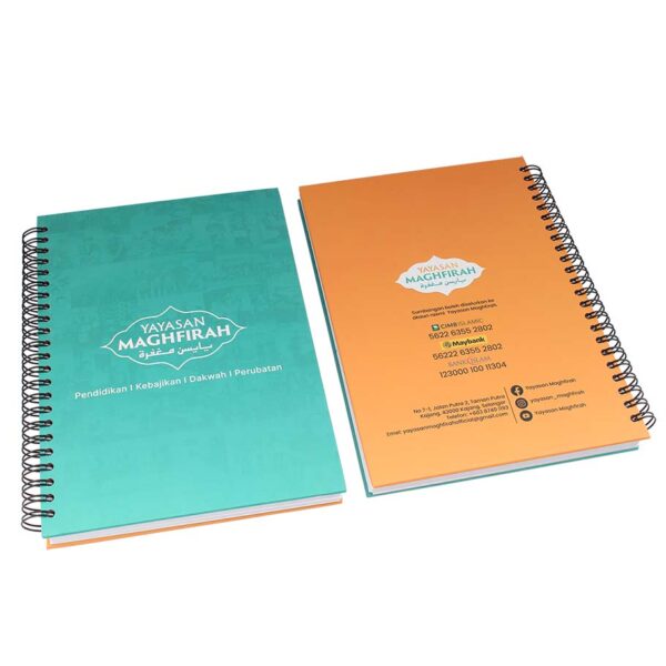 hard cover notebook