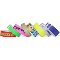 colored paper armbands