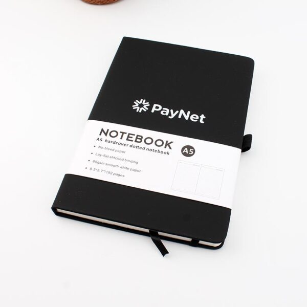 pu leather notebook nb01 black