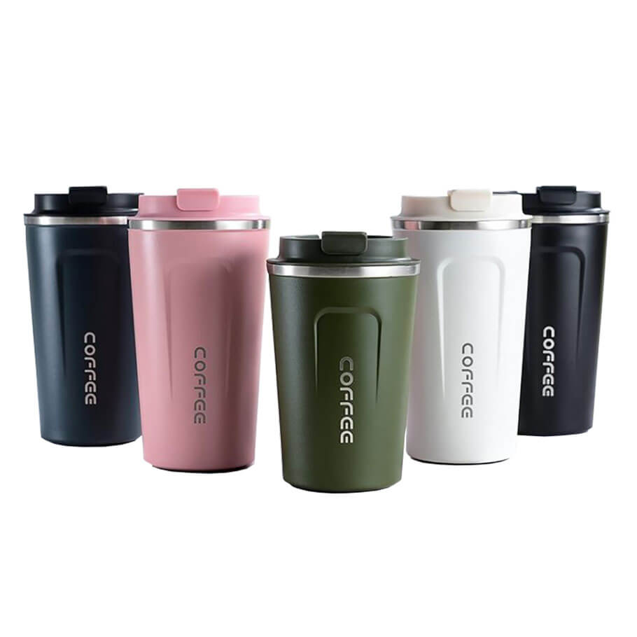Greenworks Portable Stainless Steel Thermos Coffee Mug Cm