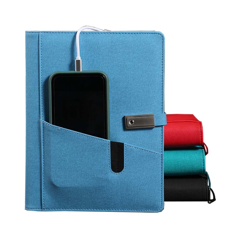 Notebook Diary with Power & USB Flash Drive