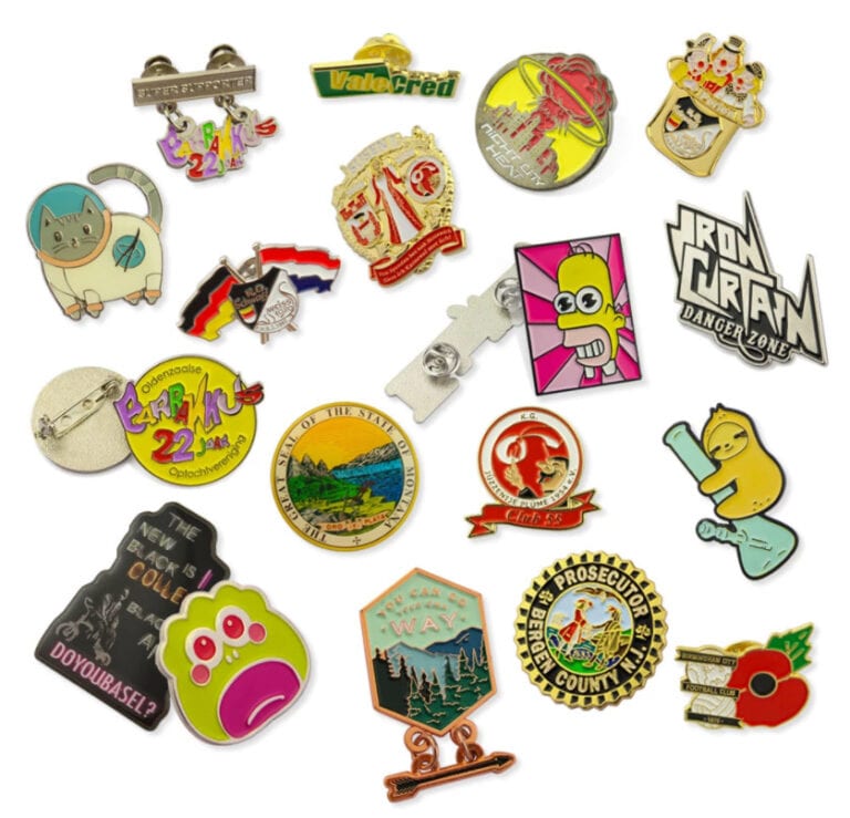 Custom Made Soft Enamel Metal Lapel Pin Pin Badges Collar Pins