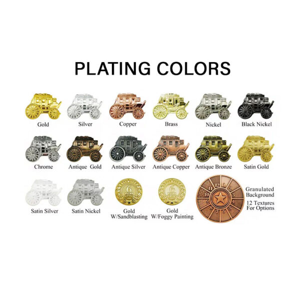 plating colors custom enamel pins 2