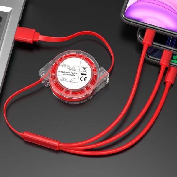 usb cable red