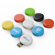 Circular Rotating USB Flash Drive U33A Customize Logo Printing
