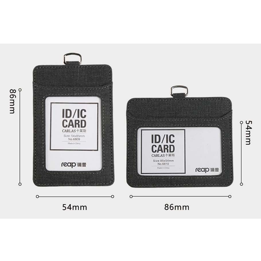 REAP 6809 6810 Fabric ID Card Holder Greenworks Malaysia