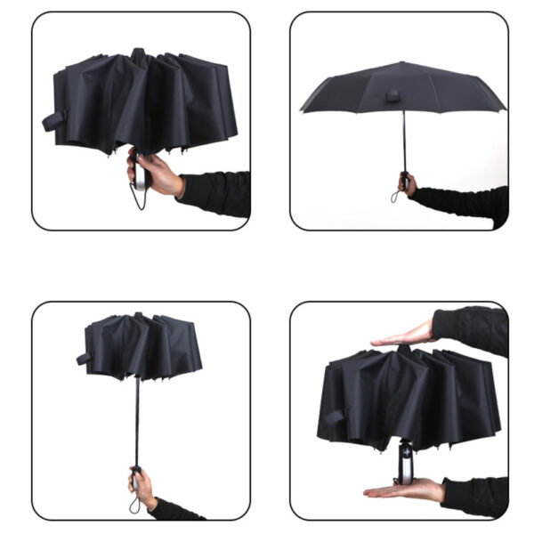3 fold auto umbrella spec