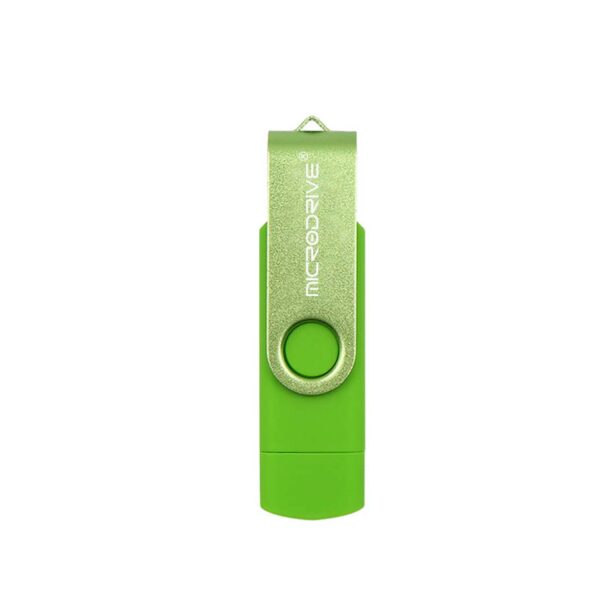 OTG USB Flash Series USB FLash Drive MicroDrive03 green 1