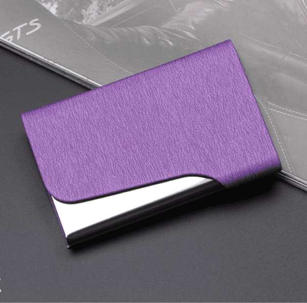 name card holder nc08 purple