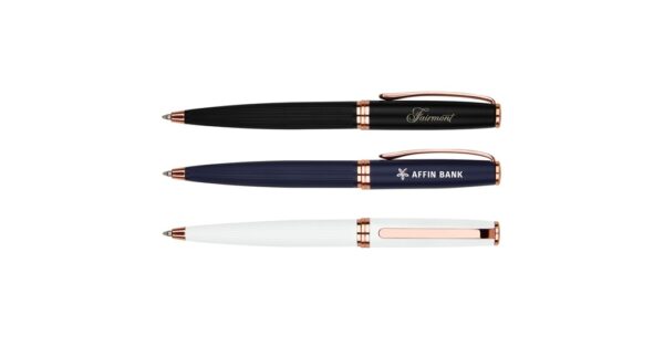 987BG STELLAR ROSE Metal Ball Pen 1