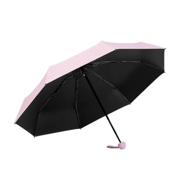 mini capsule umbrella dark 14