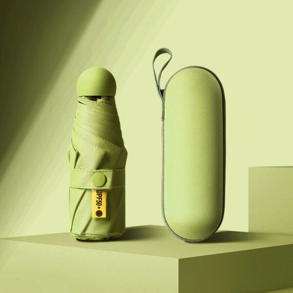 mini capsule umbrella matcha