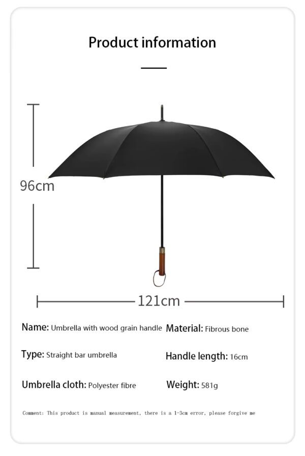 wooden handle umbrella 6
