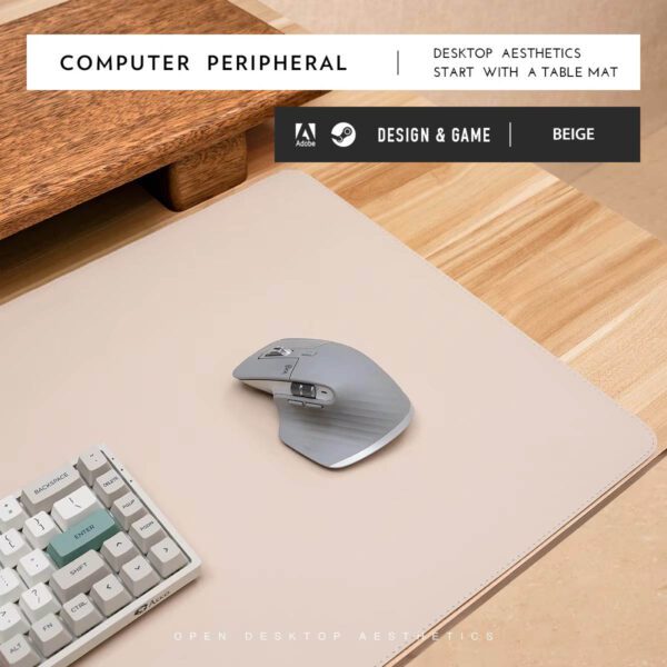 desk pad beige
