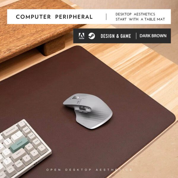 desk pad brown