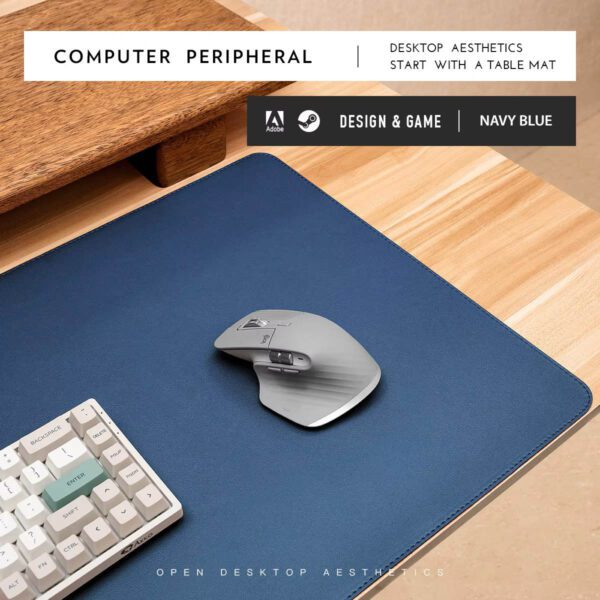 desk pad navy