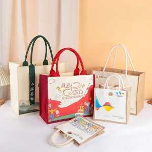 laminated canvas tote bag 1
